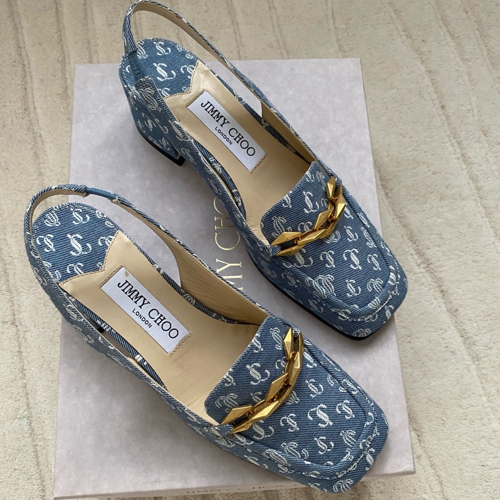 Women's Diamond Tilda Slingback Heeled Loafers
